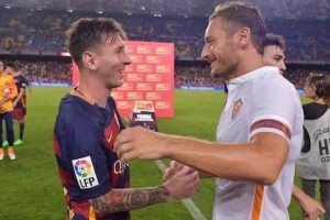 Messi e Totti