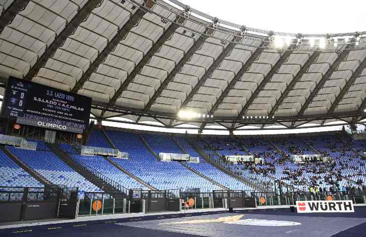 Curva Nord Lazio vuota (RomaForever.it)