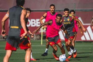 Allenamento Roma