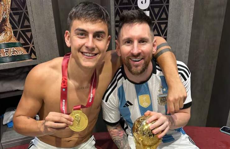 Messi e Dybala (RomaForever.it)