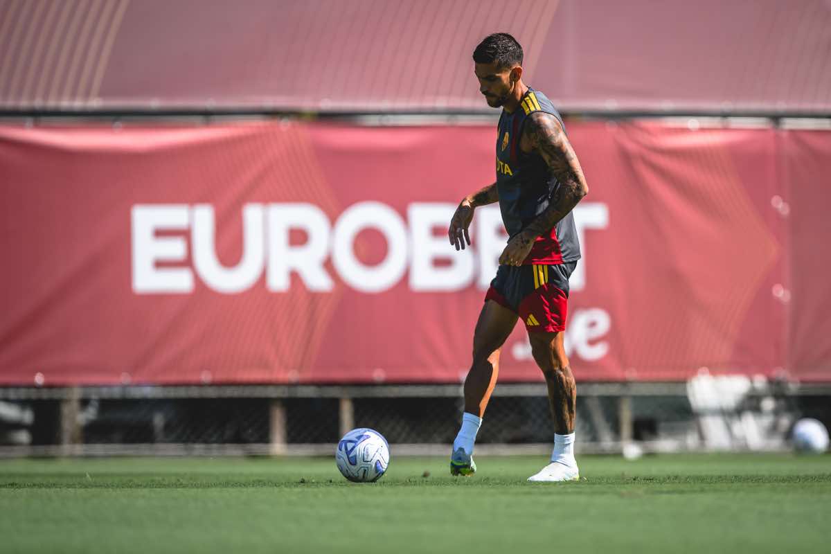 Pellegrini torna in gruppo: Roma-Atalanta possibile, Rensch è recuperato