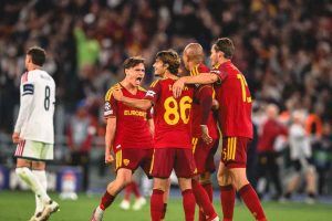 Esultanza Roma (foto asroma.com)