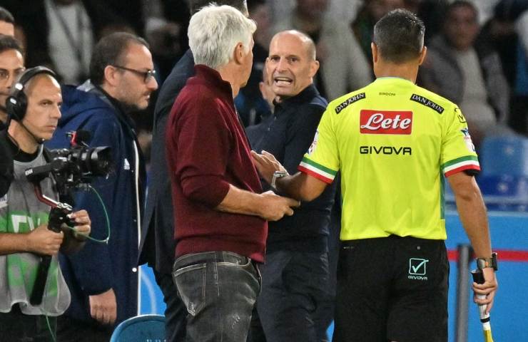 Gasperini e Allegri (RomaForever.it)