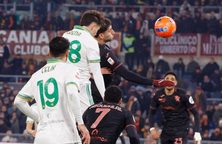 Il gol di Arena contro il Torino (RomaForever.it)
