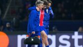 Infortunio Kvaratskhelia (foto Sky Sport)
