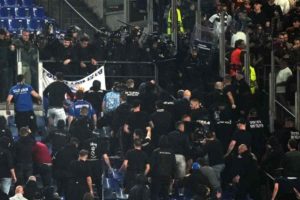 Scontri Roma Slovan (RomaForever.it)